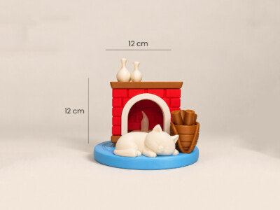 porta-velas-led-gato-lareira-12x12cm