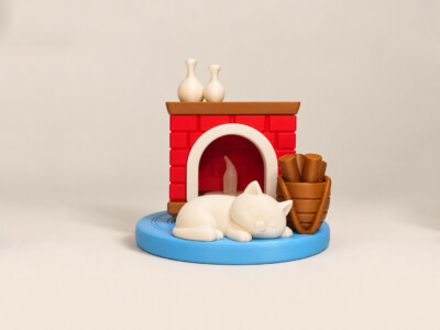 porta-velas-led-gato-lareira